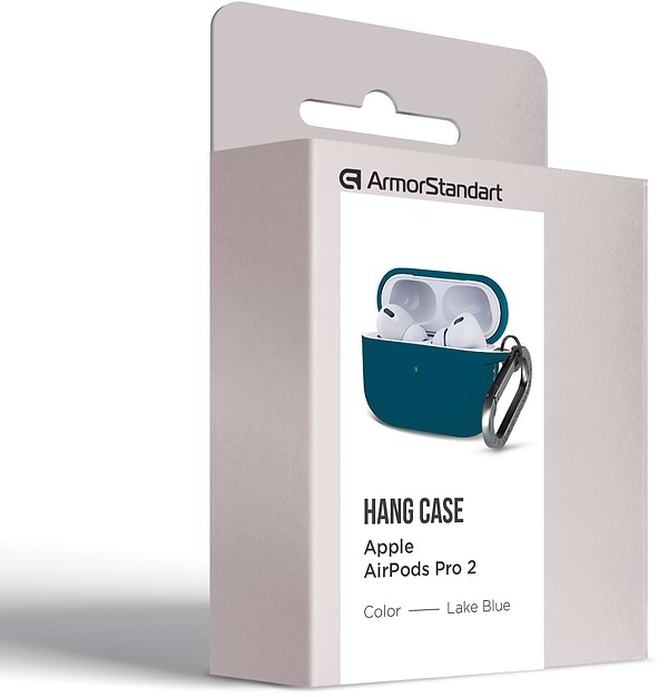 Фото - Чехол для наушников Armorstandart Hang Case for Apple AirPods Pro 2 Lake Blue (ARM68598)