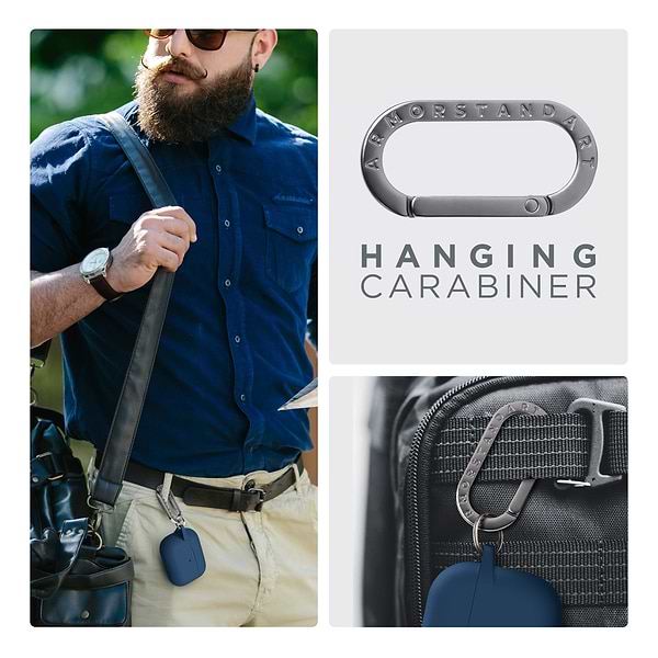 Фото - Чехол для наушников Armorstandart Hang Case for Apple AirPods Pro 2 Lake Blue (ARM68598)