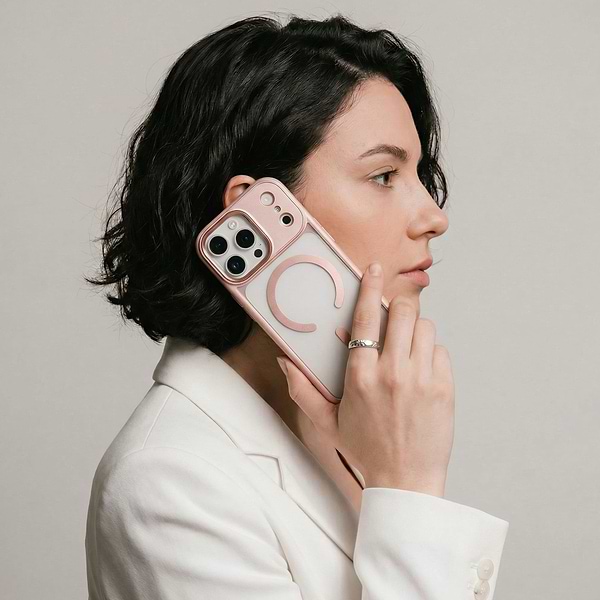 Фото - Чохол для смартфону Armorstandart Unit-C MagCase for Apple iPhone 17 Pro Pale Pink (ARM86295)