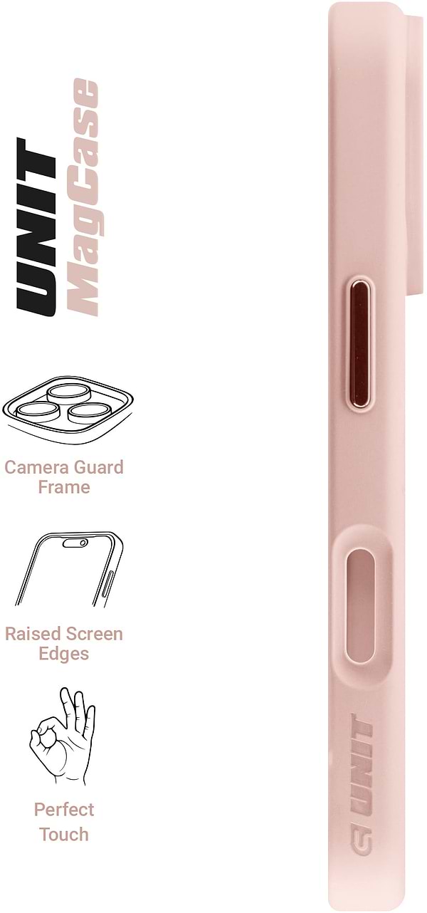 Фото - Чохол для смартфону Armorstandart Unit-C MagCase for Apple iPhone 17 Pro Pale Pink (ARM86295)