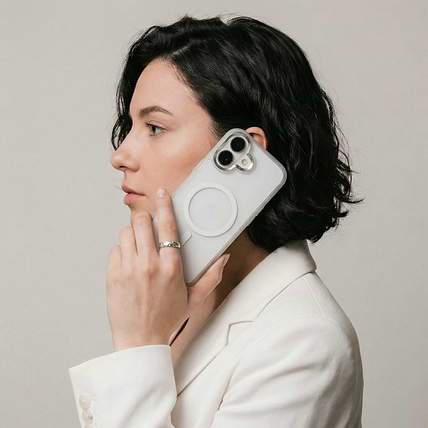 Фото - Чохол для смартфону Armorstandart Unit MagCase for Apple iPhone 17 Matte Clear Silver (ARM88998)