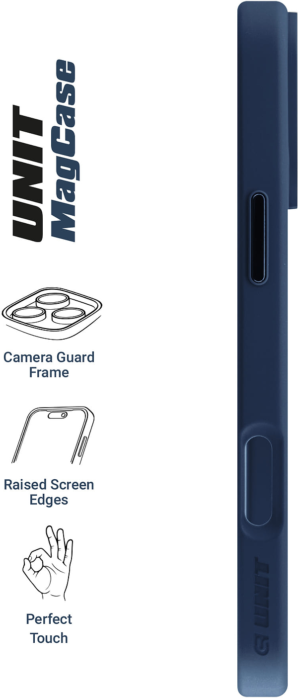 Фото - Чохол для смартфону Armorstandart Unit MagSafe for Apple iPhone 16 Plus Dark Blue (ARM79290)