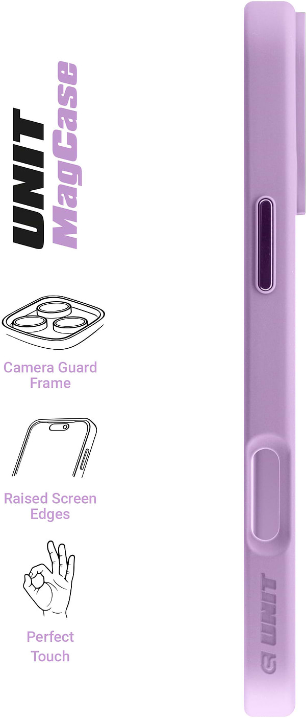 Фото - Чохол для смартфону Armorstandart Unit MagSafe for Apple iPhone 16 Plus Violet (ARM79295)