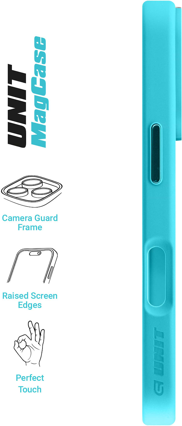 Фото - Чохол для смартфону Armorstandart Unit MagSafe for Apple iPhone 16 Pro Lake Green (ARM78721)