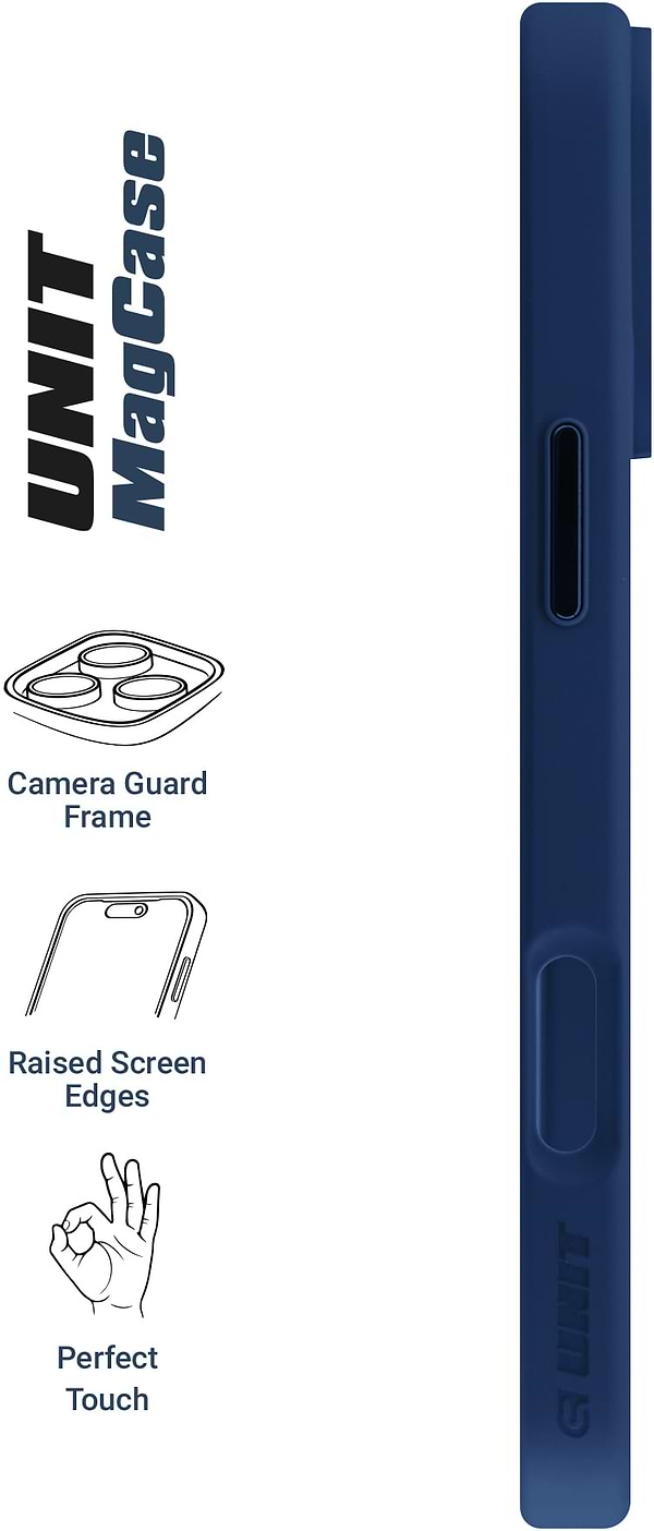 Фото - Чехол для смартфона Armorstandart Unit MagSafe for Apple iPhone 16 Pro Max Dark Blue (ARM78715)