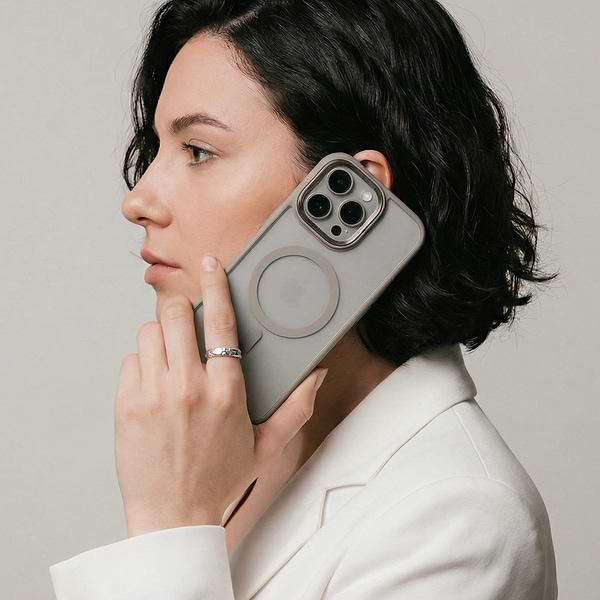 Фото - Чохол для смартфону Armorstandart Unit MagSafe for Apple iPhone 16 Pro Titanium Grey (ARM78710)