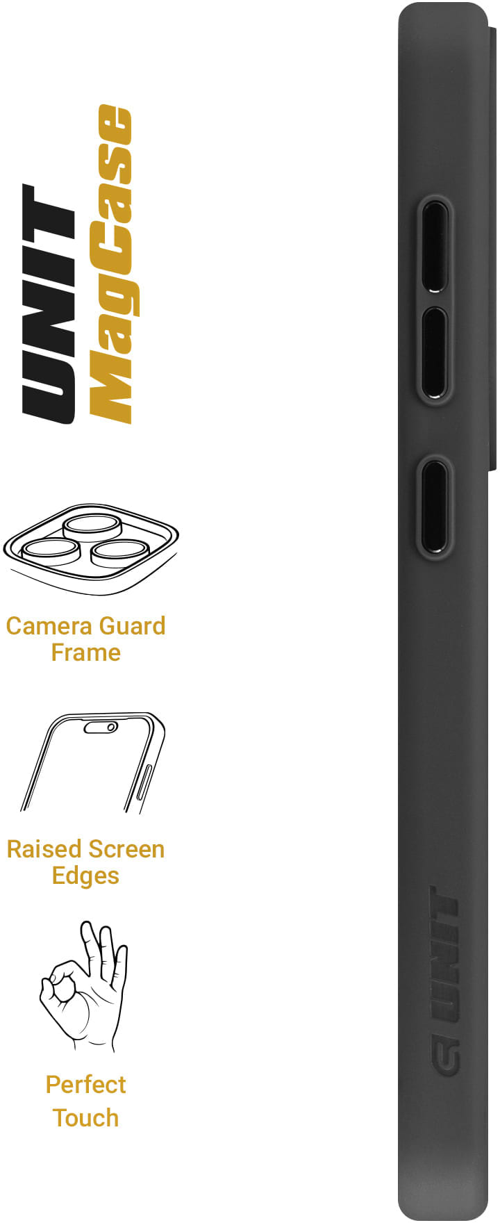 Фото - Чохол для смартфону Armorstandart Unit MagSafe for Samsung S25 Black (ARM82260)