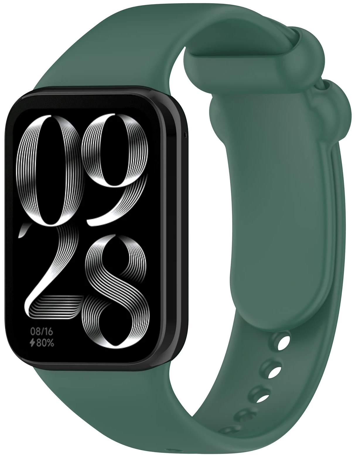 Ремінець для фітнес-браслета Armorstandart для Xiaomi Smart Band 10 Pro/9 Pro/8 Pro/Redmi Watch 6/5/4 Dark Green (ARM73970)