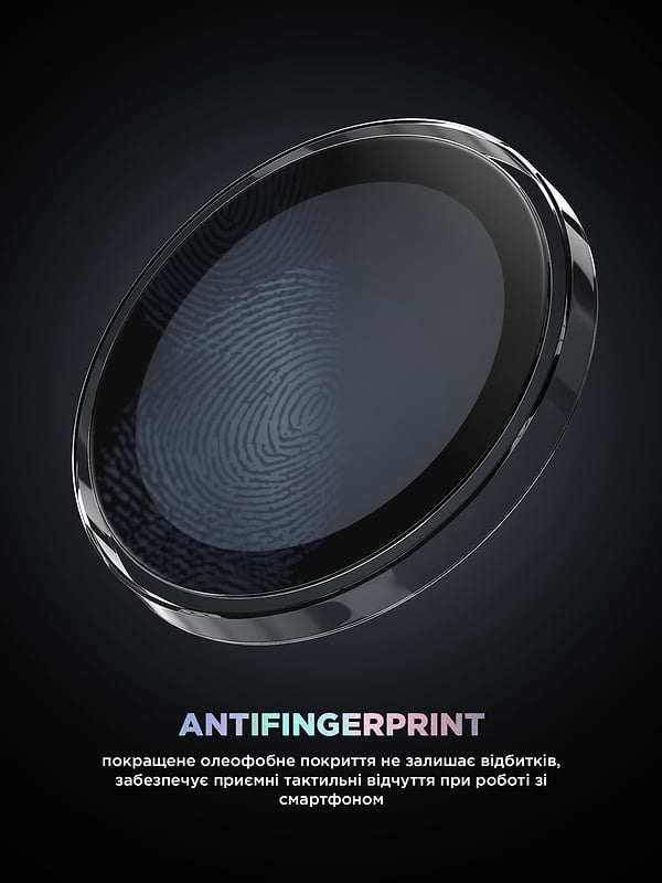 Фото - Захисне скло для смартфону Armorstandart для камери Supreme Black Icon for Samsung S24 Plus Clear (ARM76615)