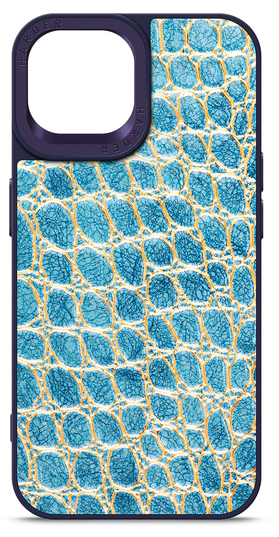 Чехол для смартфона Harder Crocosaur for Apple iPhone 14 Blue (ARM76718) - Фото 1