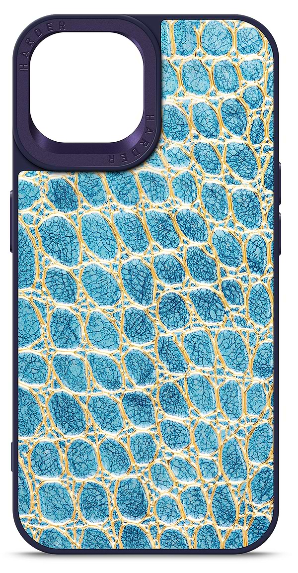 Фото - Чехол для смартфона Harder Crocosaur for Apple iPhone 14 Blue (ARM76718)