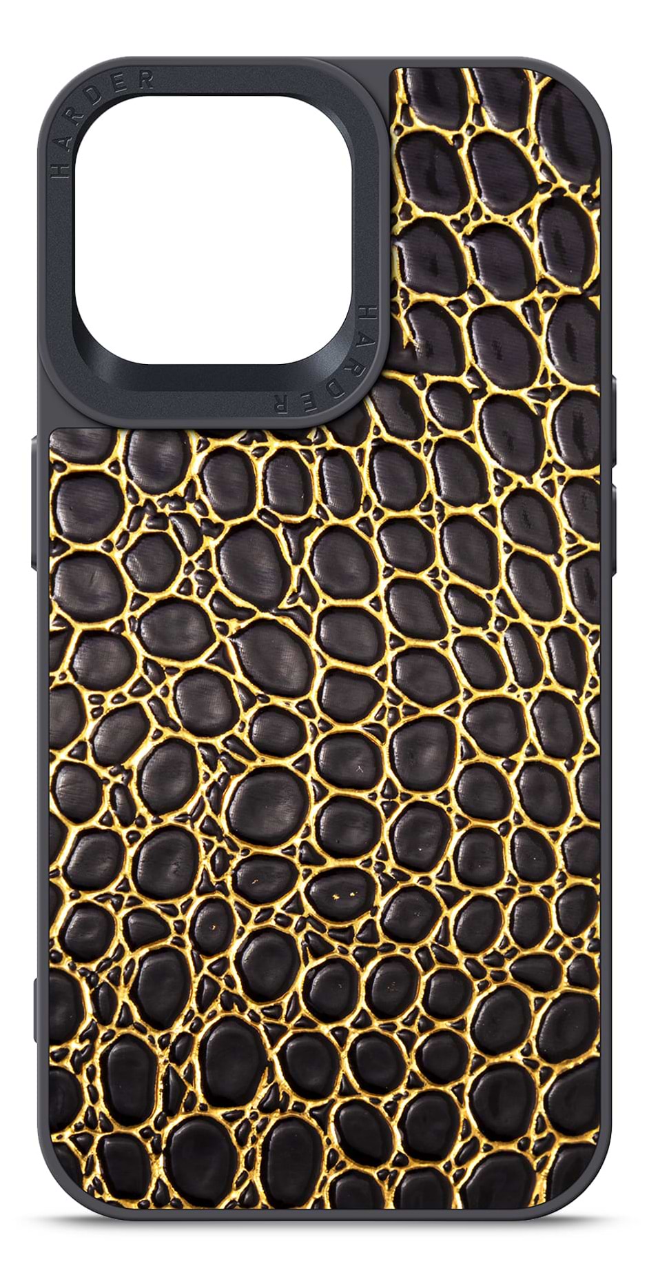 Чехол для смартфона Harder Crocosaur for Apple iPhone 14 Pro Max Black (ARM76725) - Фото 1
