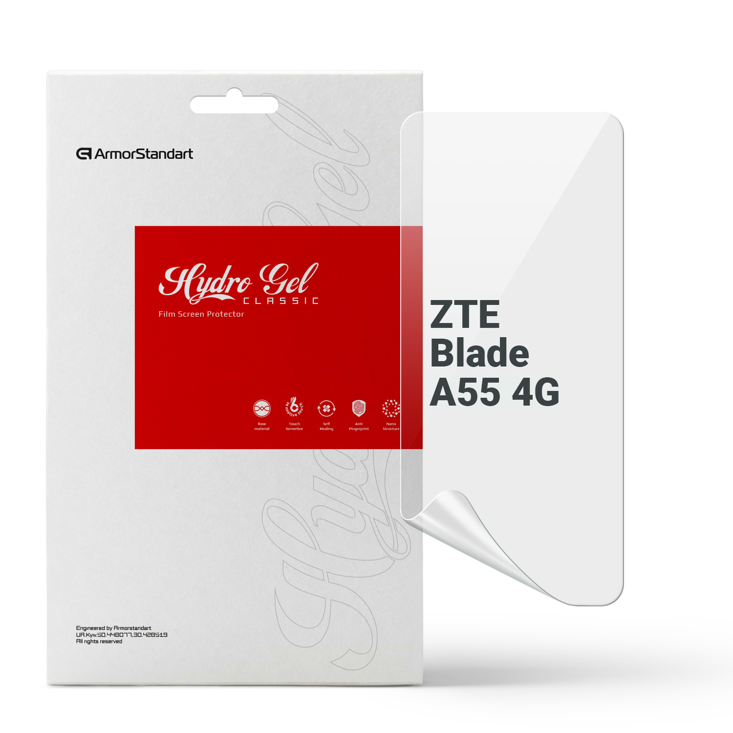 Защитная пленка для смартфона Armorstandart for ZTE Blade A55 4G (ARM81351)