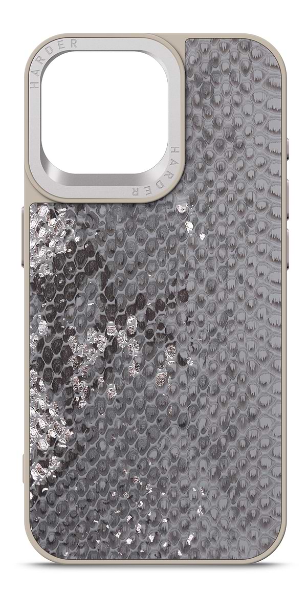 Фото - Чохол для смартфону Harder Snake Pattern for Apple iPhone 15 Pro Max Grey Silver (ARM76804)