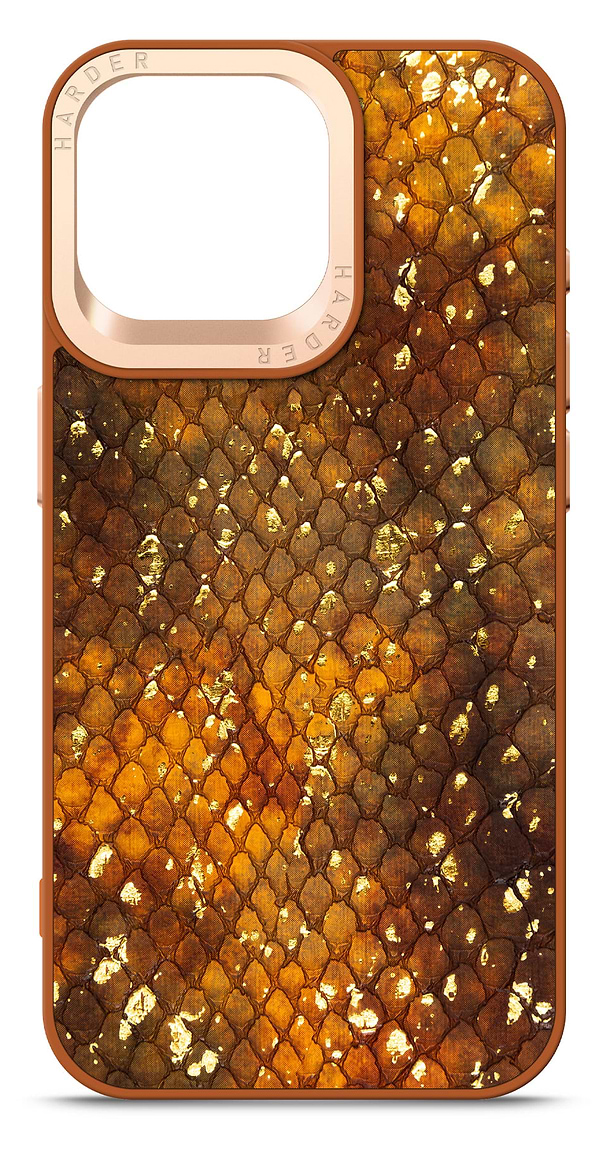 Фото - Чохол для смартфону Harder Nagas for Apple iPhone 15 Pro Max Brown (ARM76745)