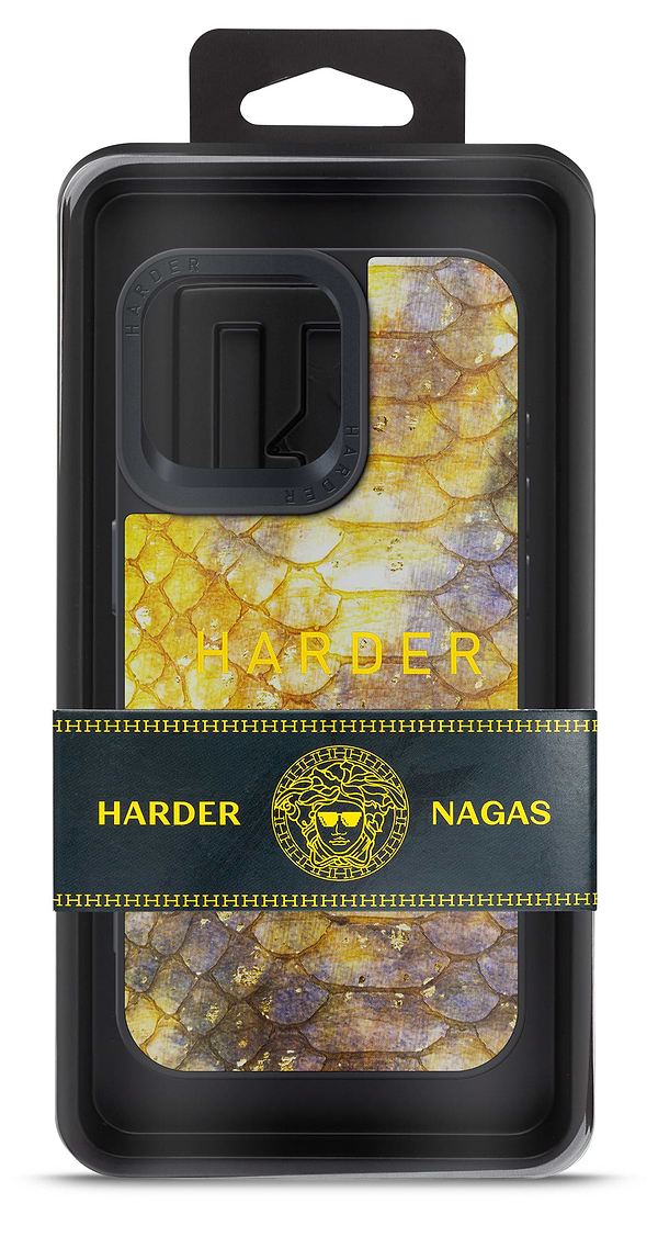 Фото - Чохол для смартфону Harder Nagas for Apple iPhone 15 Pro Max Yellow (ARM76741)