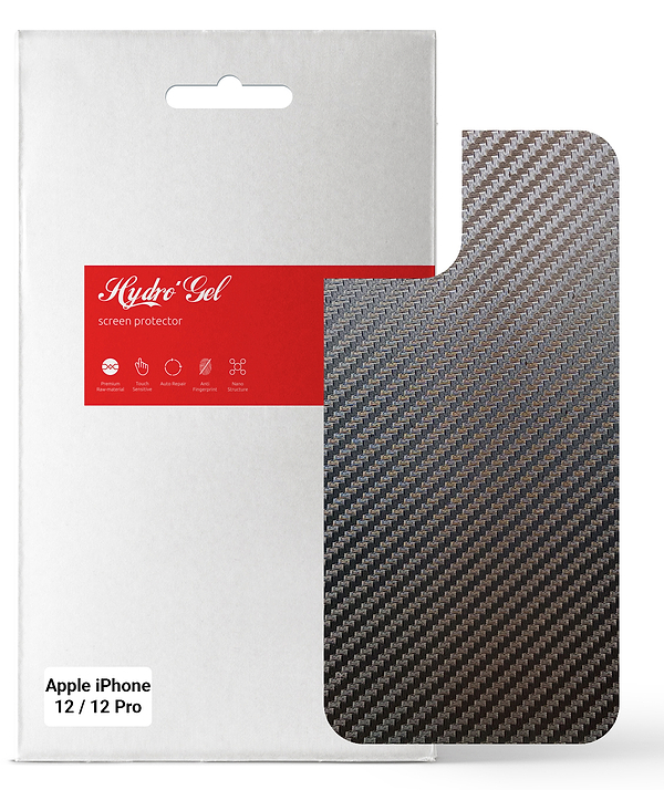 Фото - Защитная пленка для смартфона Armorstandart на заднюю панель for Apple iPhone 12/12 Pro Carbone (ARM61060)