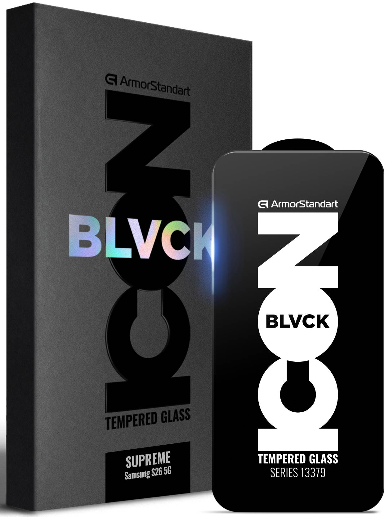 Защитное стекло для смартфона Armorstandart Supreme Black Icon for Samsung S26 5G (ARM89253)
