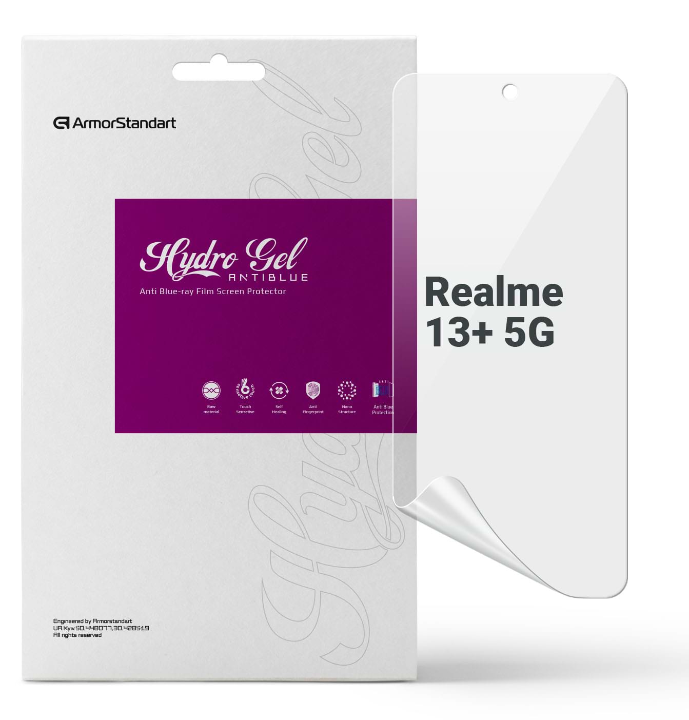 Захисна плівка для смартфону Armorstandart Anti-Blue for Realme 13+ 5G (ARM80476)
