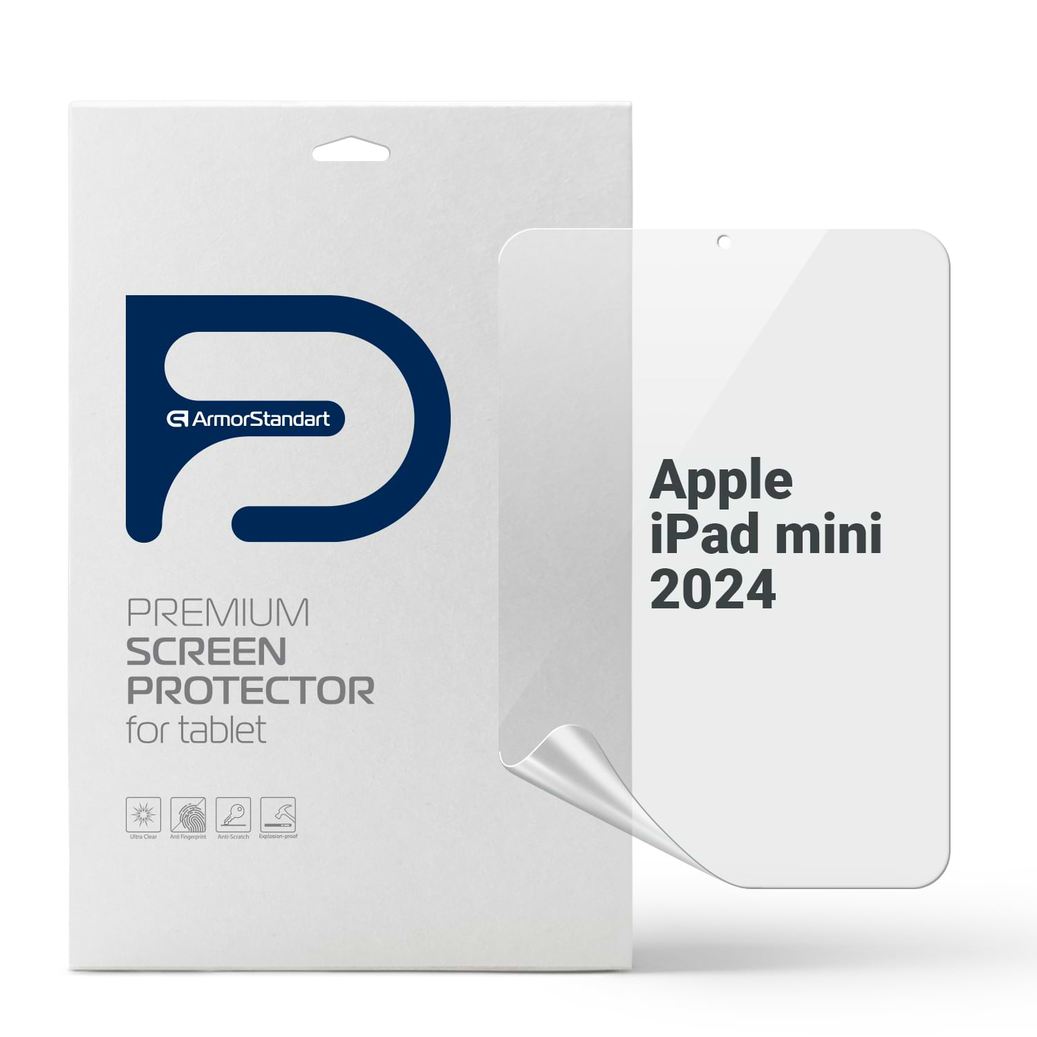 Защитная пленка для планшета Armorstandart Matte for Apple iPad mini 2024 (ARM76345) - Фото 1