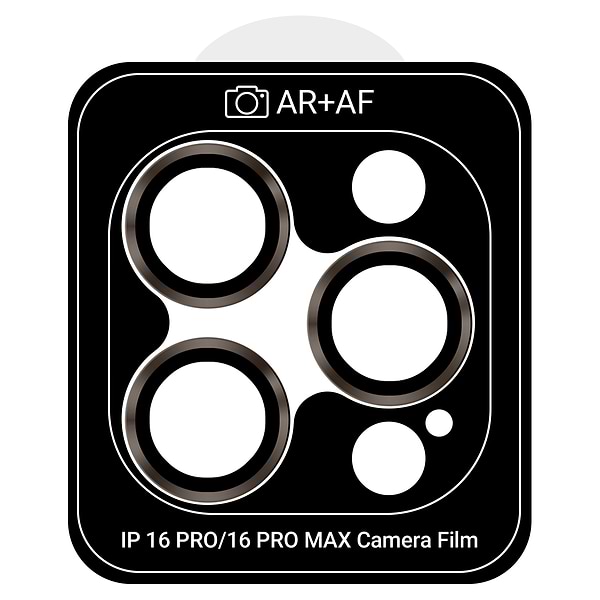 Фото - Захисне скло для смартфону Armorstandart для камери Pro for Apple iPhone 16 Pro/16 Pro Max Desert Titanium (ARM81422)