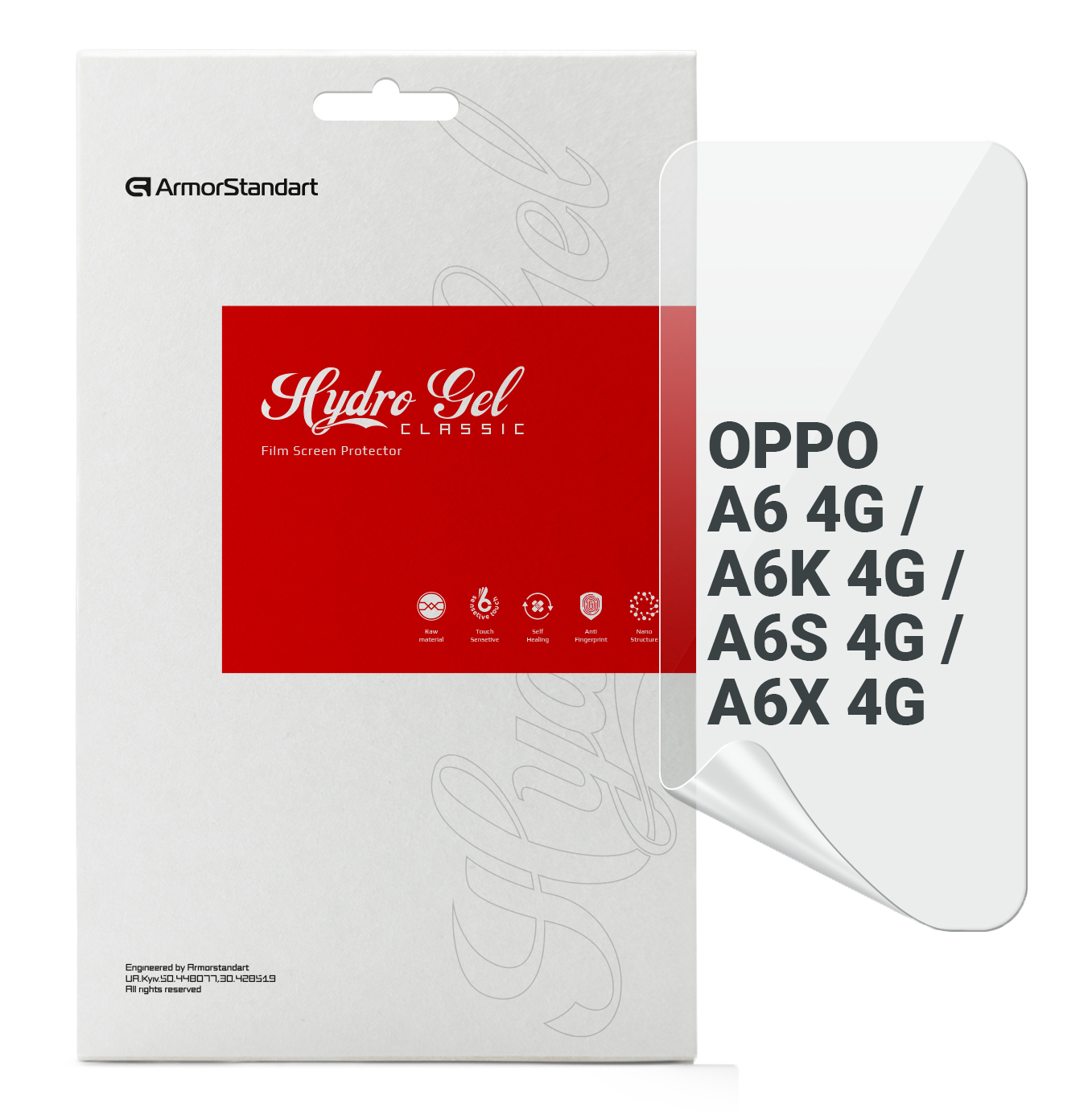 Захисна плівка для смартфону Armorstandart for OPPO A6 4G / A6K 4G / A6S 4G / A6X 4G (ARM90284)