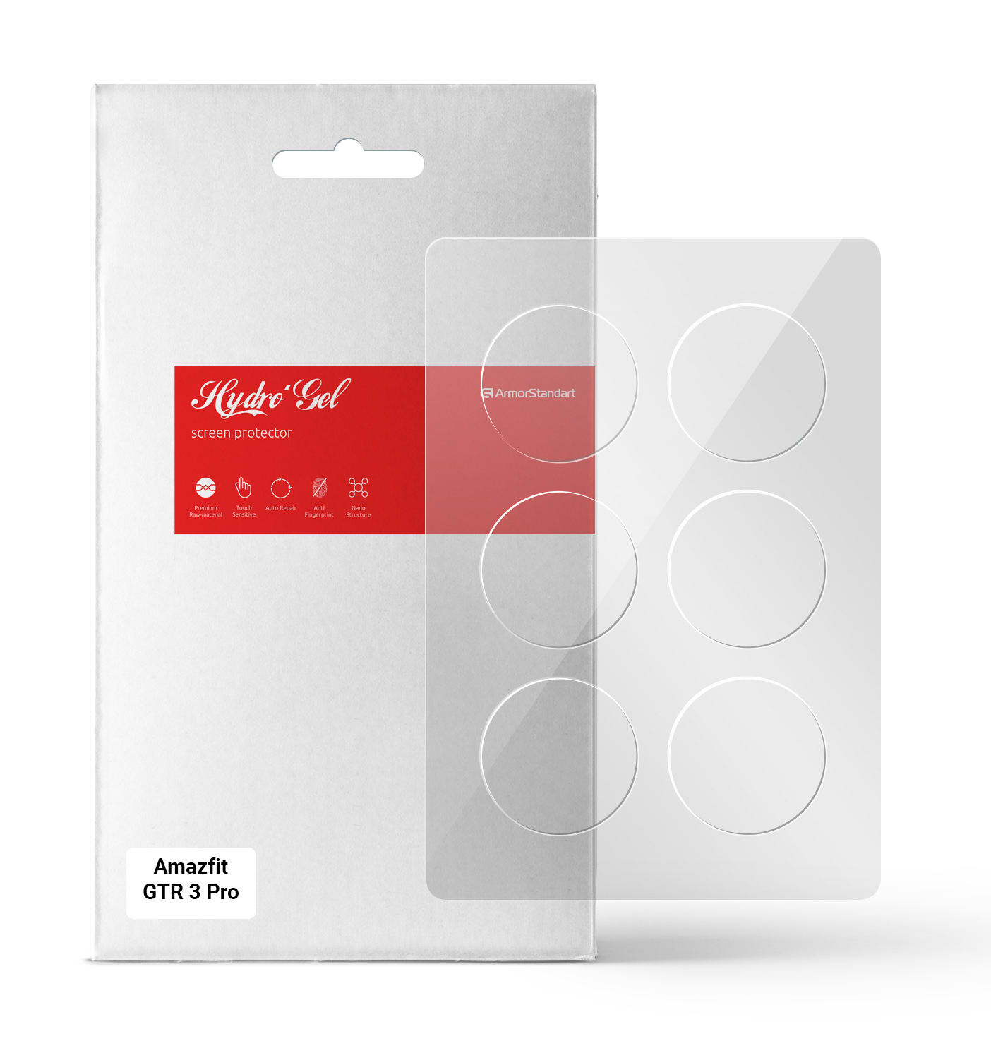 Захисна плівка для смарт-годинника Armorstandart for Amazfit GTR 3 Pro 6 шт. (ARM62161)