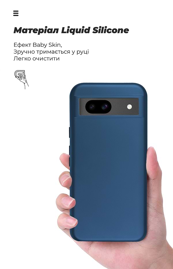 Фото - Чохол для смартфону Armorstandart ICON for Google Pixel 8a Blue (ARM77807)