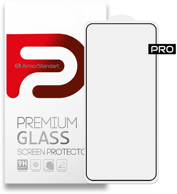 Фото - Захисне скло для смартфону Armorstandart Pro for Realme X7 Black (ARM58168) Фото - Захисне скло для смартфону Armorstandart Pro for Realme X7 Black (ARM58168)