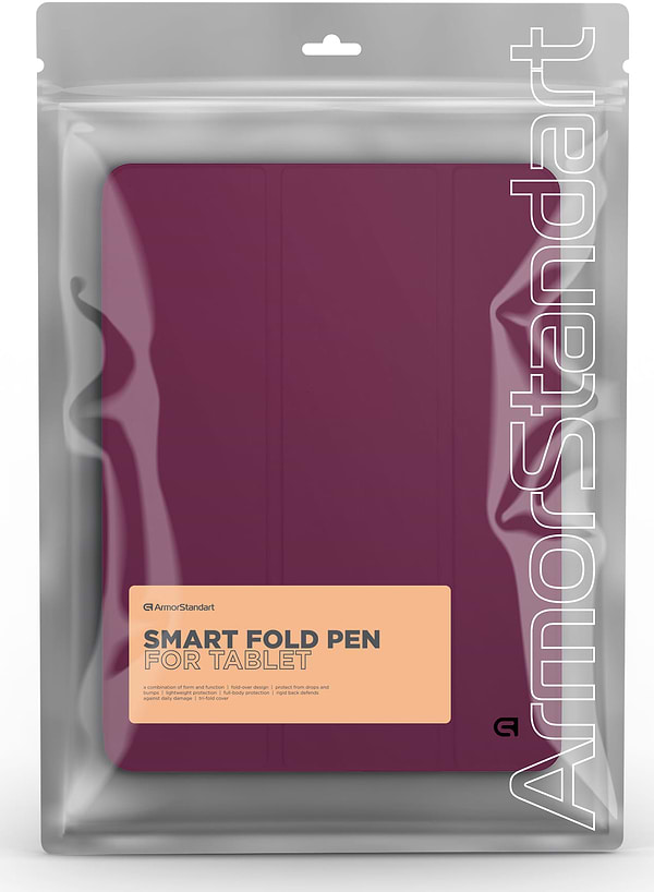 Фото - Чехол для планшета Armorstandart Smart Fold Pen for Xiaomi Pad 7 / 7 Pro Plum (ARM82424)