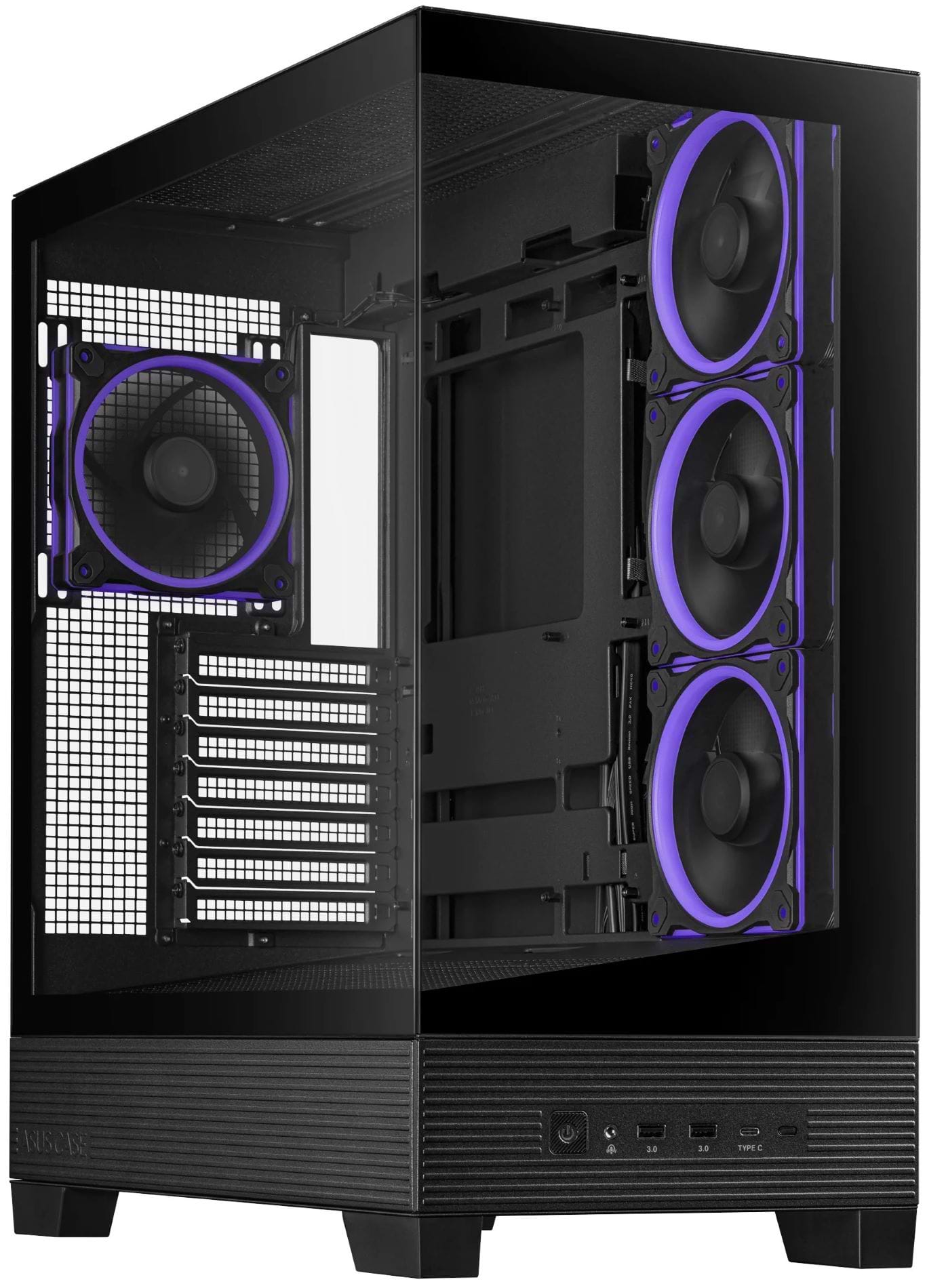 Корпус Asus A31 PLUS TG ARGB BLACK (90DC00R0-B19000) - Фото 1