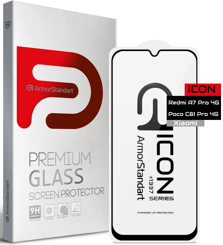 Захисне скло для смартфону Armorstandart Icon for Xiaomi Redmi A7 Pro 4G / Poco C81 Pro 4G (ARM91138)