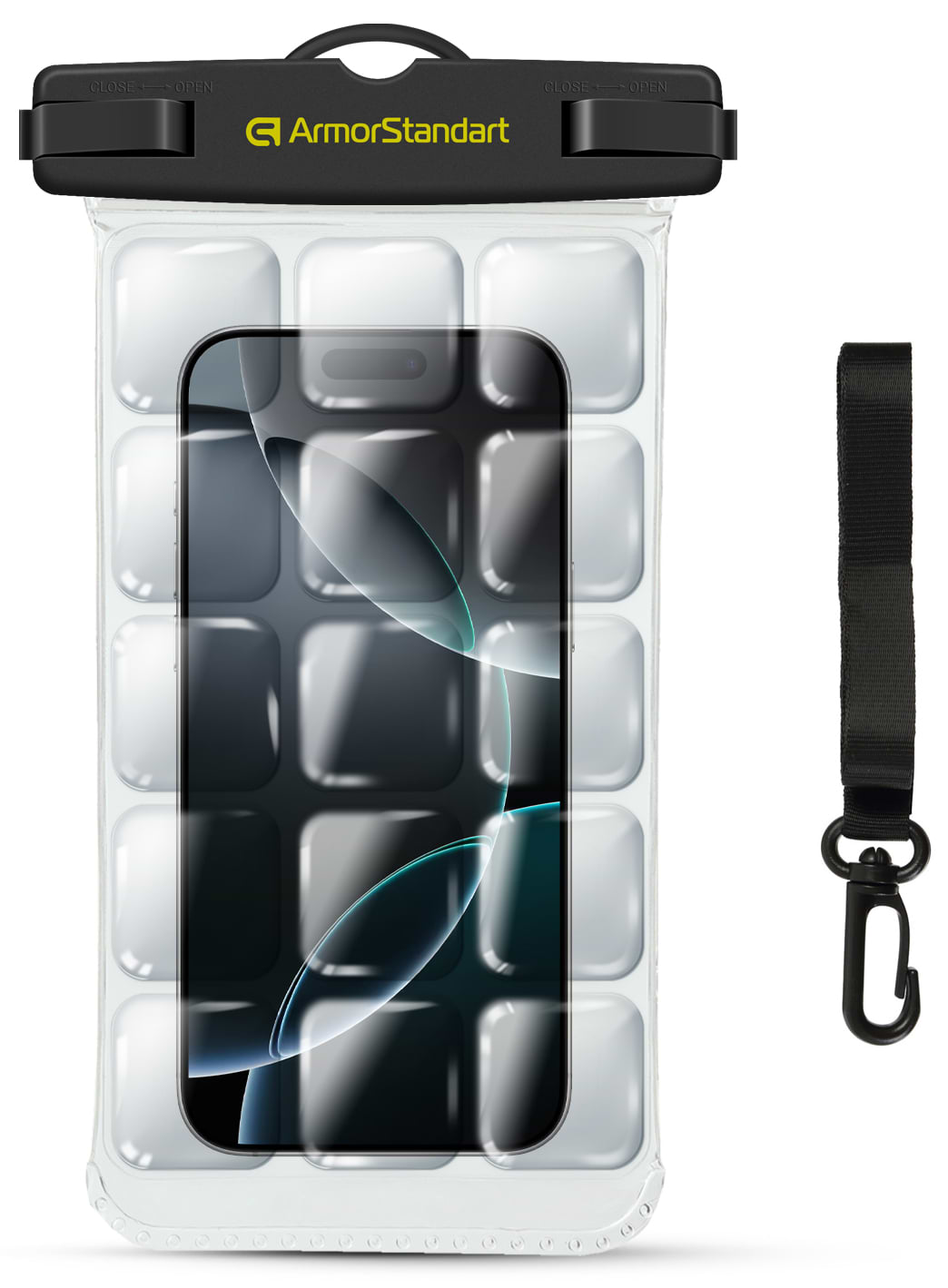 Чехол для смартфона Armorstandart CapsulePro Waterproof Floating Case Black (ARM59232) - Фото 1