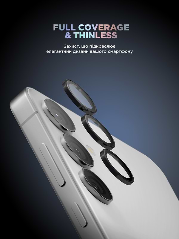 Фото - Захисне скло для смартфону Armorstandart для камери Supreme Black Icon for Samsung S24 Black (ARM76607)