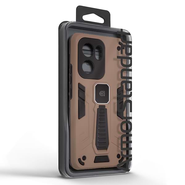 Фото - Чехол для смартфона Armorstandart Proover for Oppo Reno13 F 4G / Reno13 F 5G / Reno13 FS 5G Brown (ARM85759)