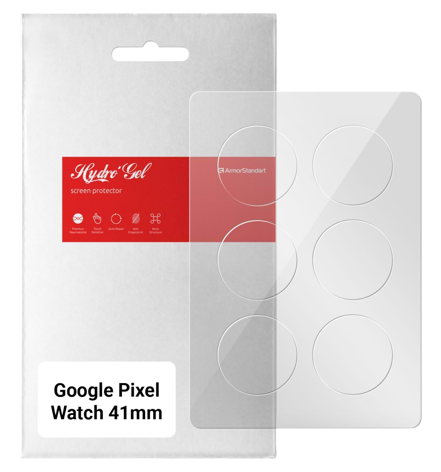Захисна плівка для смарт-годинника Armorstandart for Google Pixel Watch / Pixel Watch 2 6 шт. (ARM65227)