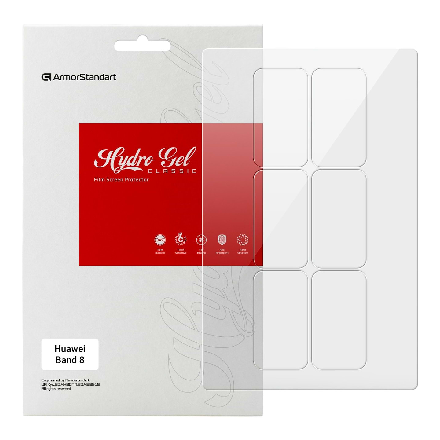 Захисна плівка для смарт-годинника Armorstandart for Huawei Band 8 6 шт. (ARM70006)