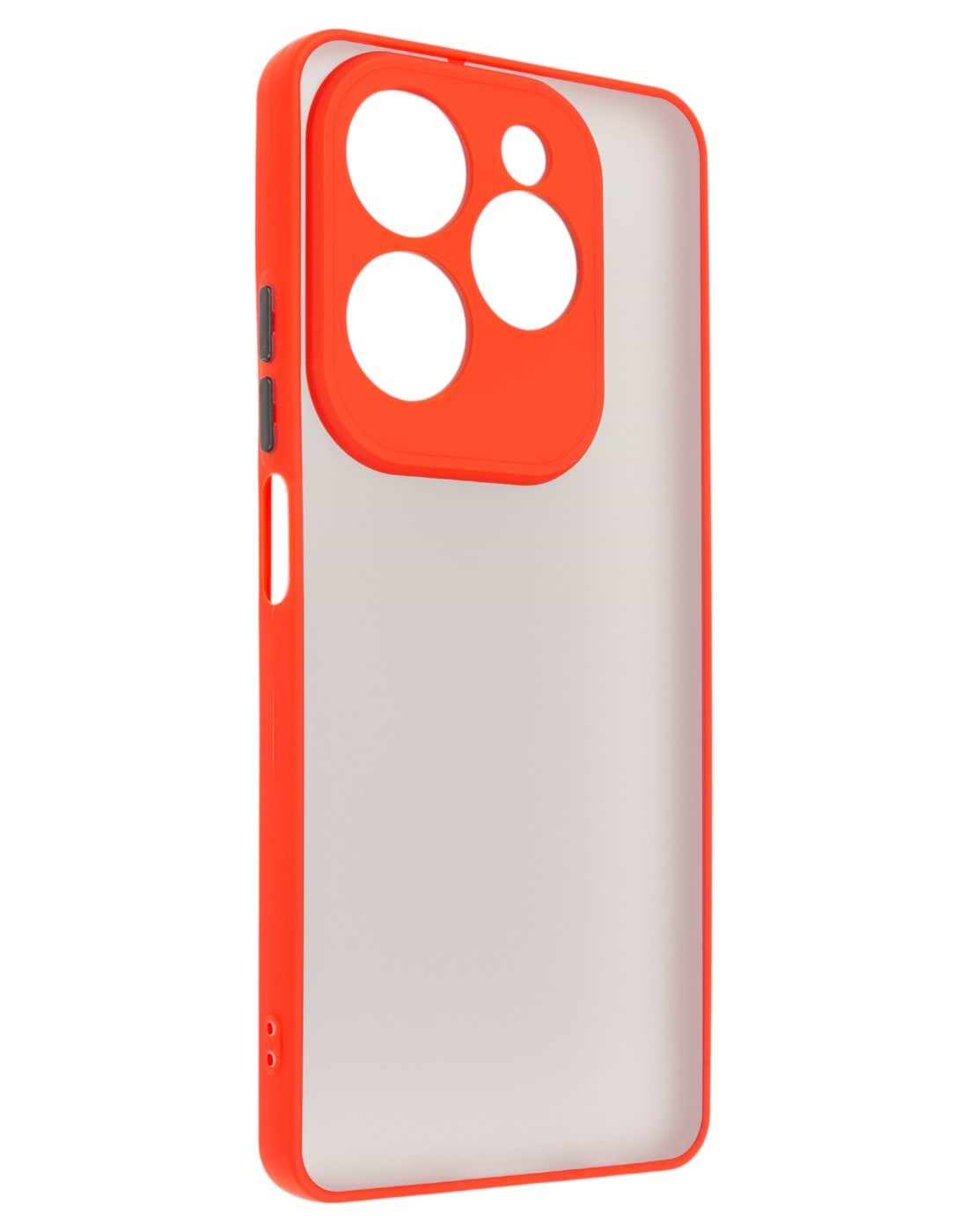 Чохол для смартфону Armorstandart Frosted Matte for Tecno Spark 20 Pro (KJ6) Red (ARM74398) - Фото 1