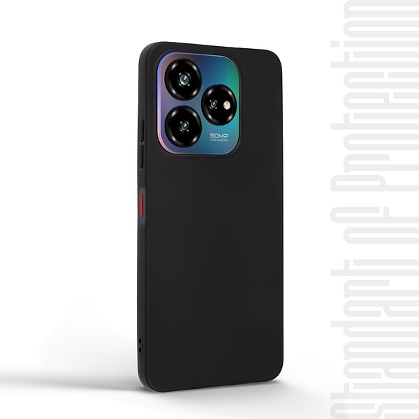 Фото - Чохол для смартфону Armorstandart Matte Slim Fit for ZTE Nubia V60 Design Black (ARM78946)