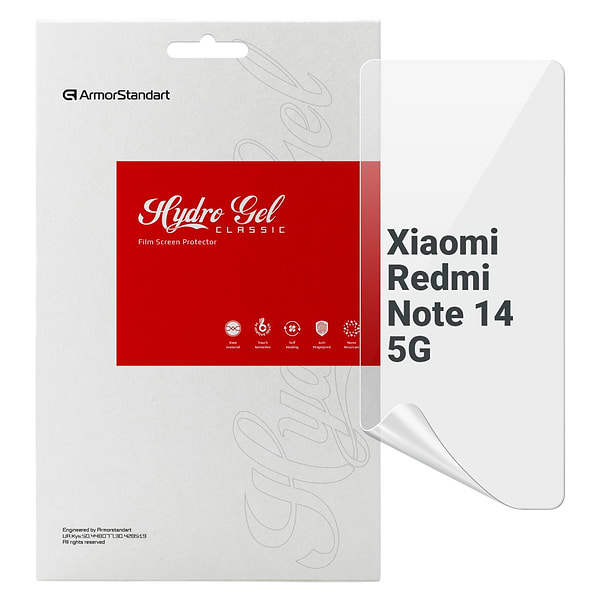 Фото - Захисна плівка для смартфону Armorstandart for Xiaomi Redmi Note 14 5G (ARM79650) Фото - Захисна плівка для смартфону Armorstandart for Xiaomi Redmi Note 14 5G (ARM79650)