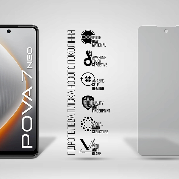 Фото - Захисна плівка для смартфону Armorstandart Matte for Tecno Pova 7 Neo (LJ6) (ARM87315)