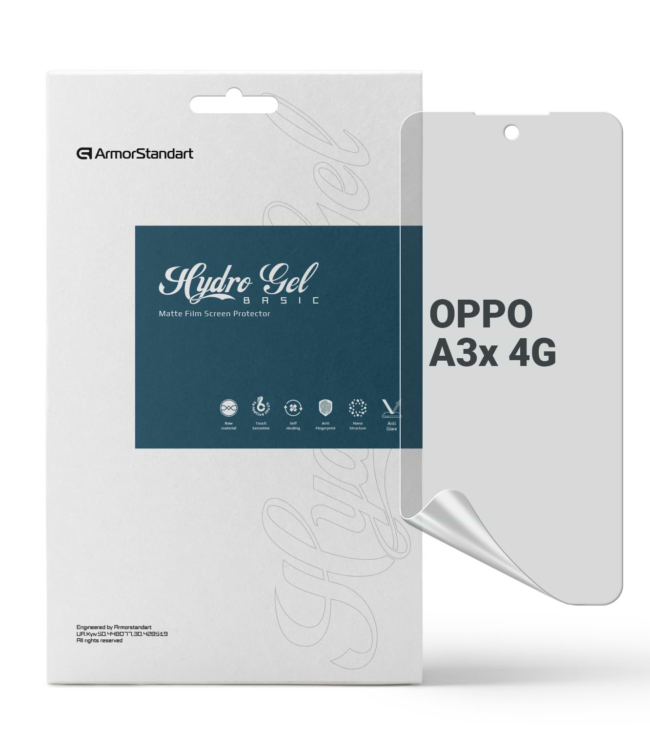 Захисна плівка для смартфону Armorstandart Matte for OPPO A3x 4G (ARM80897)