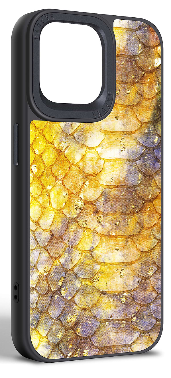Фото - Чохол для смартфону Harder Nagas for Apple iPhone 14 Pro Max Yellow (ARM76756)