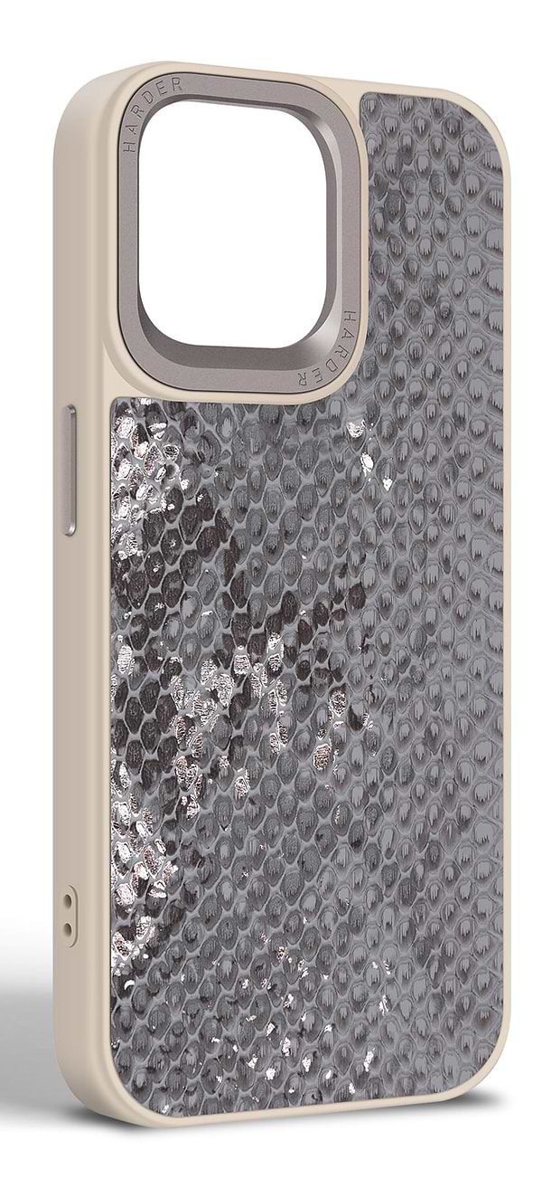 Фото - Чохол для смартфону Harder Snake Pattern for Apple iPhone 15 Pro Max Grey Silver (ARM76804)