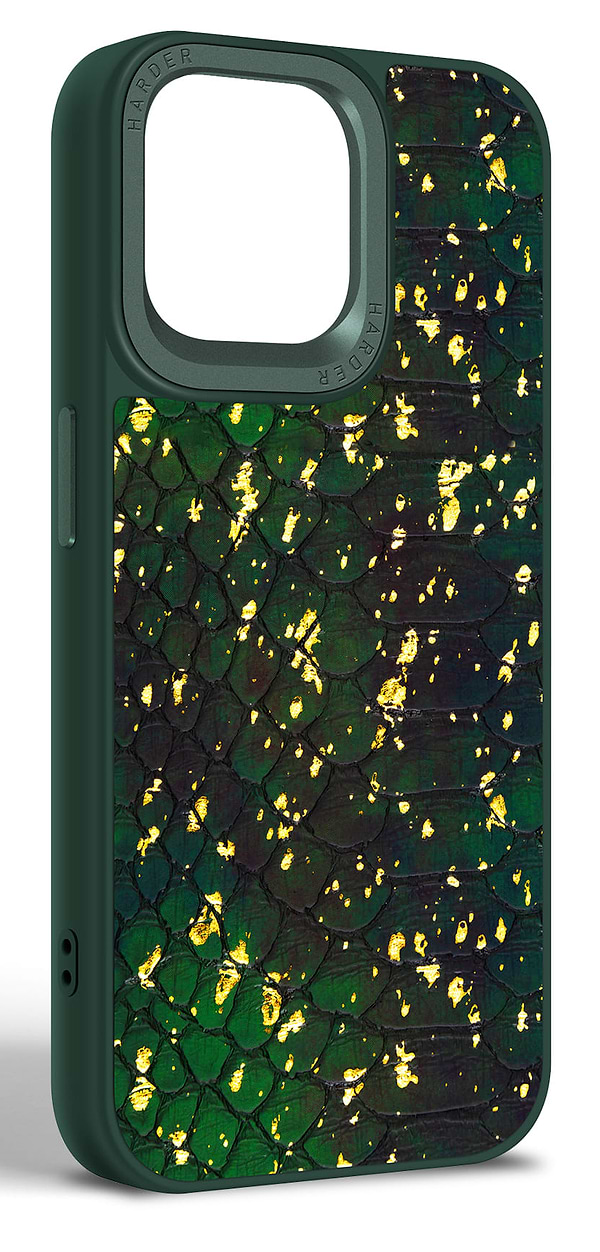 Фото - Чохол для смартфону Harder Nagas for Apple iPhone 15 Pro Max Green (ARM76743)