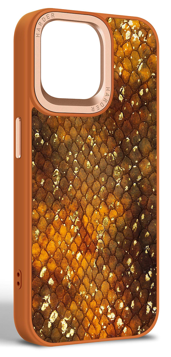 Фото - Чохол для смартфону Harder Nagas for Apple iPhone 15 Pro Max Brown (ARM76745)