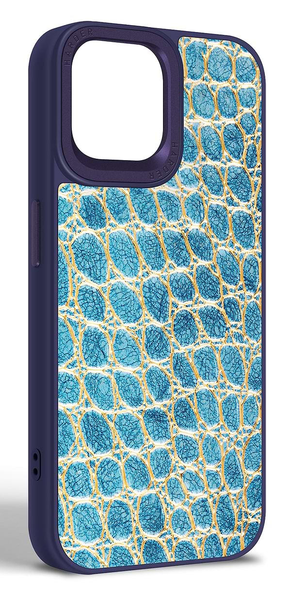 Фото - Чехол для смартфона Harder Crocosaur for Apple iPhone 14 Blue (ARM76718)