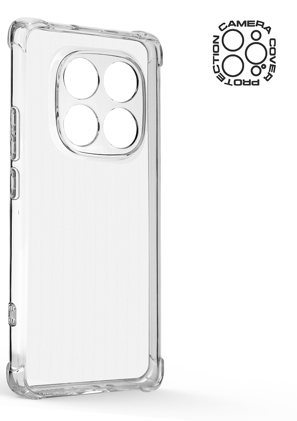 Фото - Чехол для смартфона Armorstandart Air Force for Xiaomi Redmi Note 14 Pro 5G / Poco X7 Camera cover Clear (ARM79705)