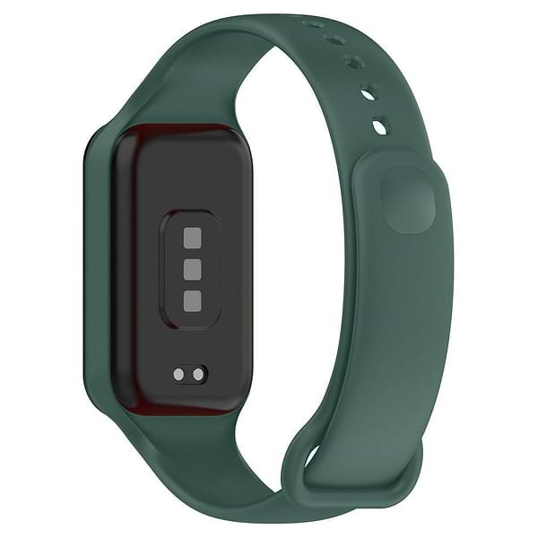 Фото - Ремінець для фітнес-браслету Armorstandart for Xiaomi Mi Band 8 Active / Redmi Smart Band 2 Dark Green (ARM73996)