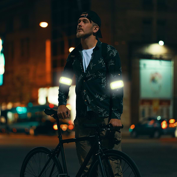 Фото - Світловідбивний браслет Armorstandart w/o logo Red 3 шт. (ARM77248)